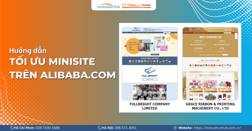 CÁCH TỐI ƯU MINISITE – TRANG THÔNG TIN DOANH NGHIỆP TRÊN ALIBABA.COM