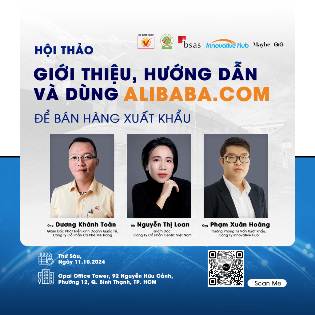 HỘI THẢO: GIỚI THIỆU VÀ HƯỚNG DẪN KINH DOANH TRÊN ALIBABA.COM