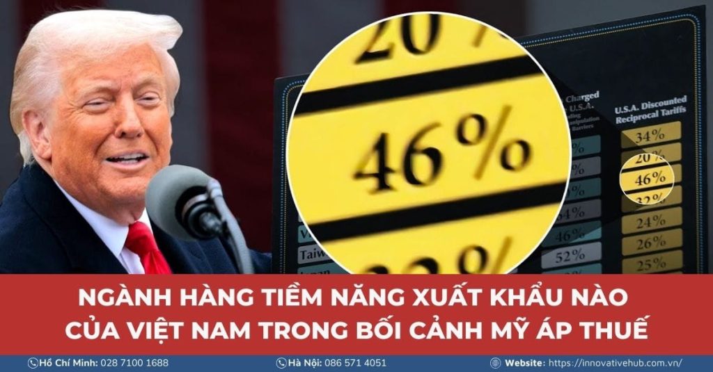 Ngành hàng tiềm năng xuất khẩu nào của Việt Nam trong bối cảnh Mỹ áp thuế