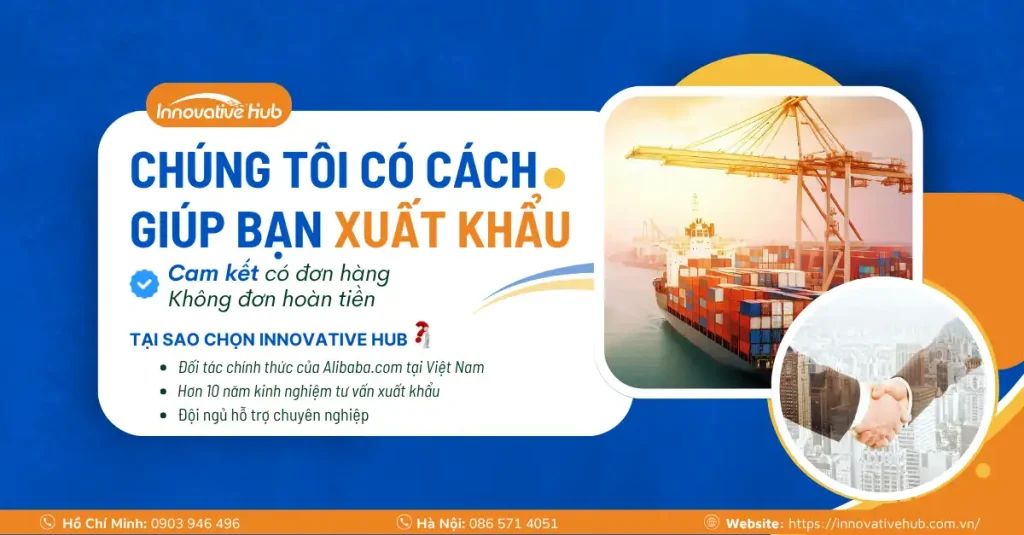 Tiềm năng xuất khẩu trực tuyến thông qua nền tảng TMĐT Alibaba.com cùng Innovative Hub
