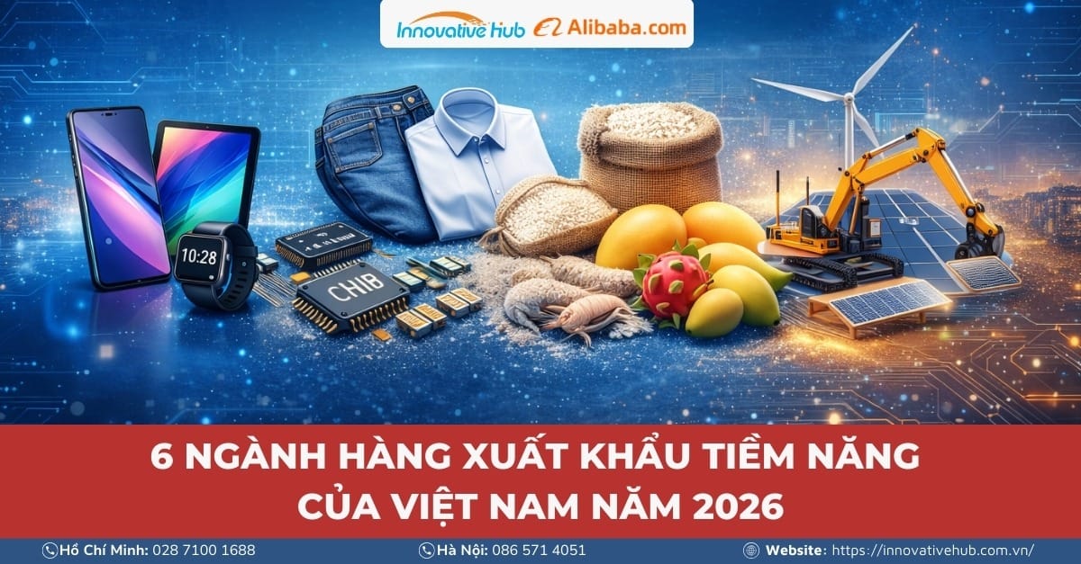 6 ngành hàng xuất khẩu tiềm năng của Việt Nam năm 2026