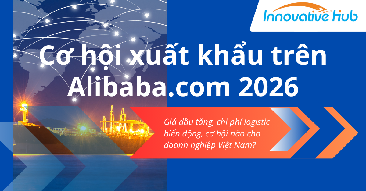 Cơ hội xuất khẩu trên Alibaba.com 2026 cho Việt Nam