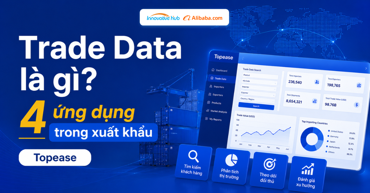 Trade Data là gì? 4 ứng dụng trong xuất khẩu