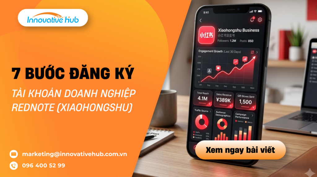 7 bước đăng ký tài khoản doanh nghiệp Xiaohongshu