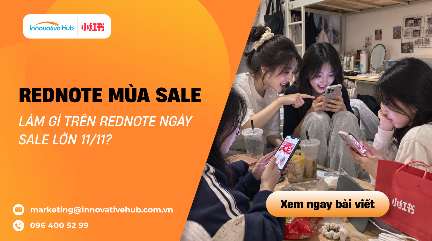Làm gì trên Rednote mùa sale Double 11?